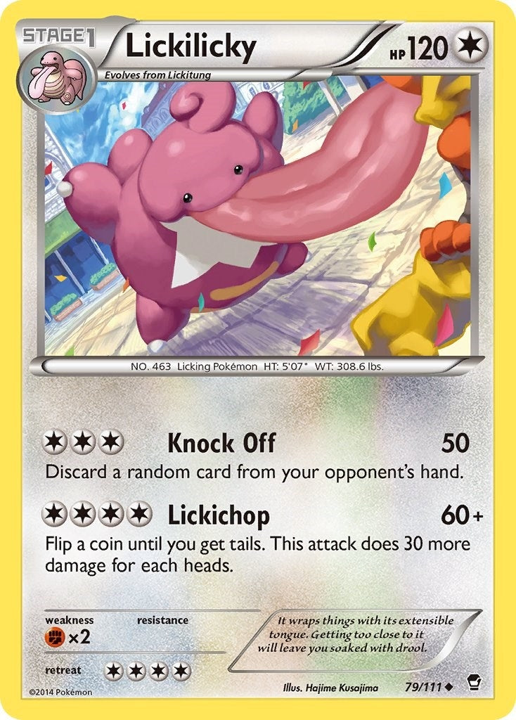 Image for Lickilicky (XY - Furious Fists) (79/111) - Pokemon