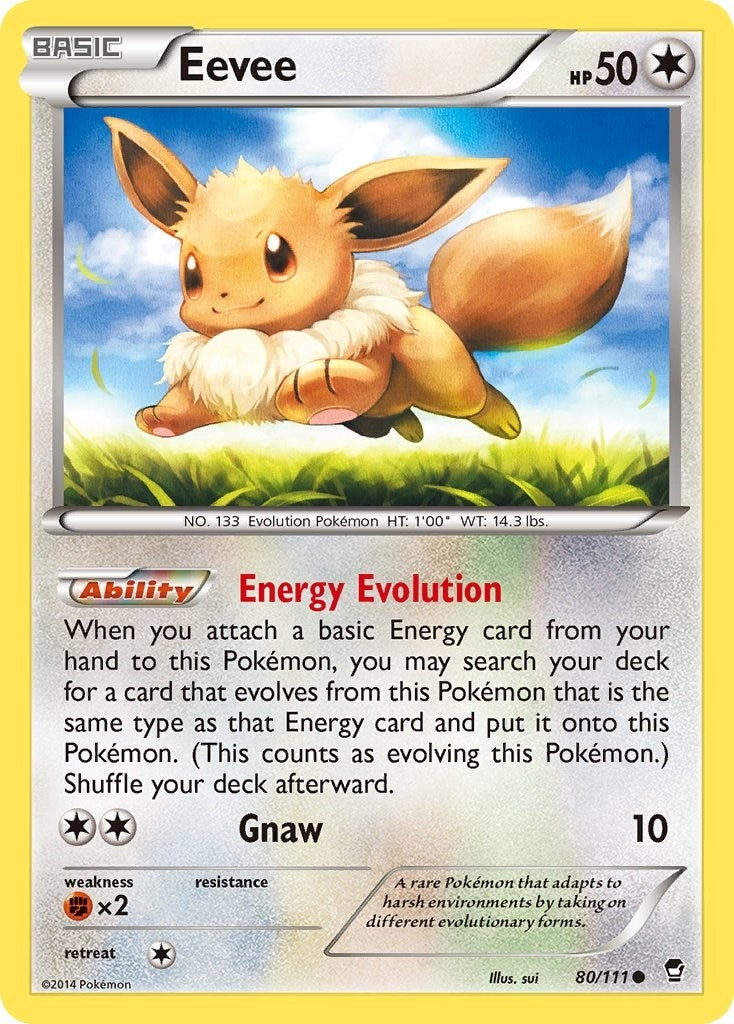 Image for Eevee (XY - Furious Fists) (80/111) - Pokemon