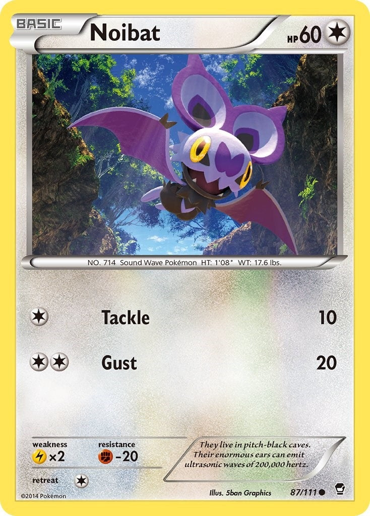 Image for Noibat (XY - Furious Fists) (87/111) - Pokemon