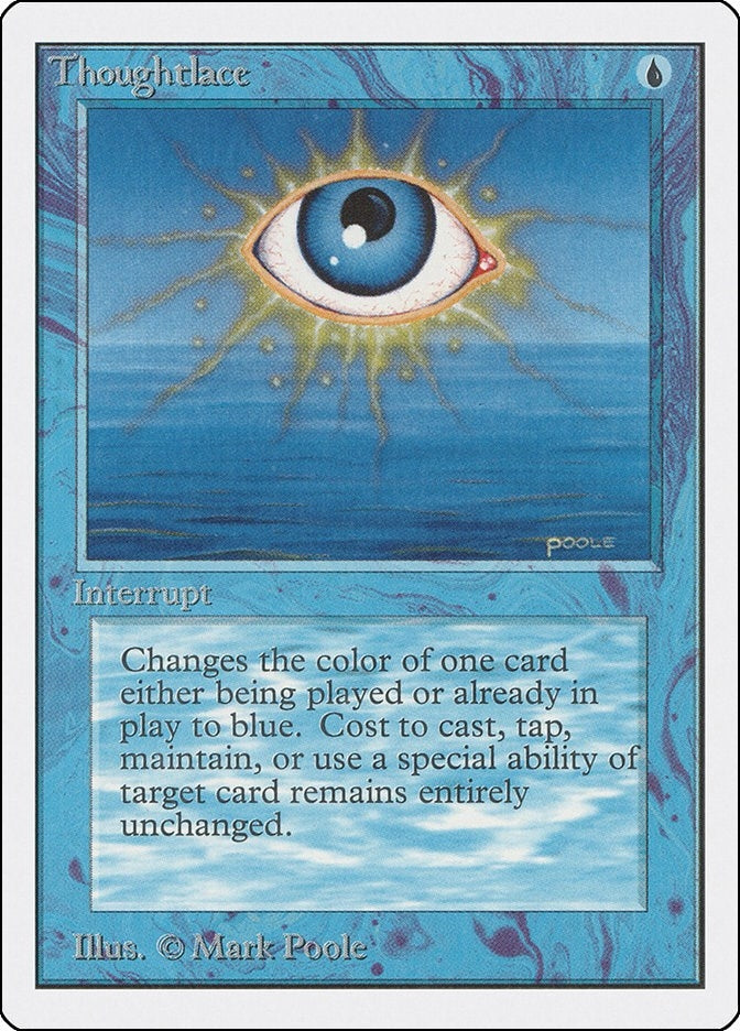 Image for Thoughtlace (Unlimited Edition) - Magic: The Gathering