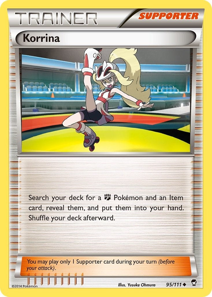 Image for Korrina (XY - Furious Fists) (95/111) - Pokemon