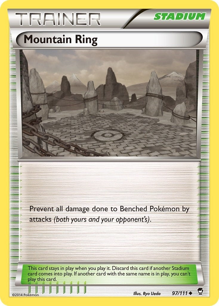 Image for Mountain Ring (XY - Furious Fists) (97/111) - Pokemon