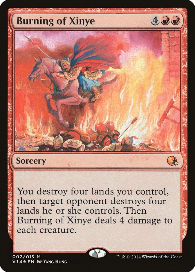 Image for Burning of Xinye (From the Vault: Annihilation) (2) - Magic: The Gathering