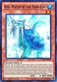 Image for Bixi, Water of the Yang Zing (Duelist Alliance) (DUEA-EN030) - YuGiOh