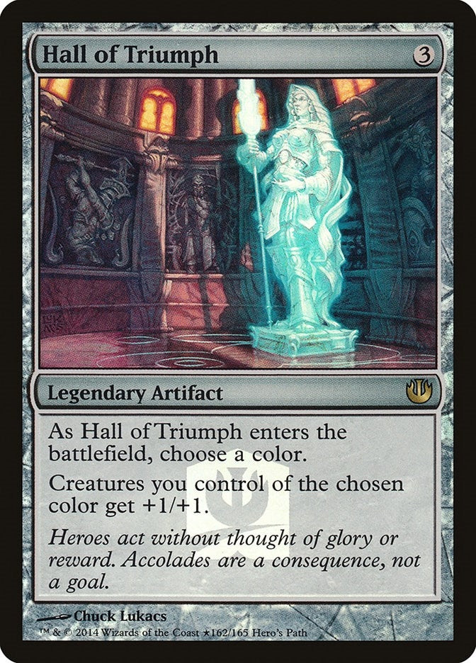 Image for Hall of Triumph (Game Day & Store Championship Promos) (162) - Magic: The Gathering