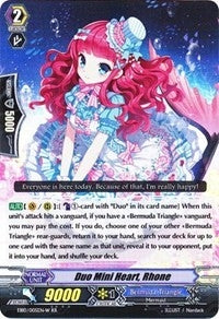 Image for Duo Mini Heart, Rhone (White) (EB10 - Divas Duet) (EB10/005EN-W) - Cardfight Vanguard