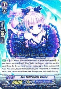 Image for Duo Petit Etoile, Peace (Black) (EB10 - Divas Duet) (EB10/014EN-B) - Cardfight Vanguard