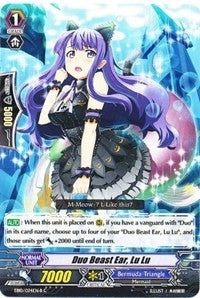 Image for Duo Beast Ear, Lu Lu (Black) (EB10 - Divas Duet) (EB10/024EN-B) - Cardfight Vanguard
