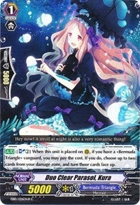 Image for Duo Clear Parasol, Kura (Black) (EB10 - Divas Duet) (EB10/026EN-B) - Cardfight Vanguard