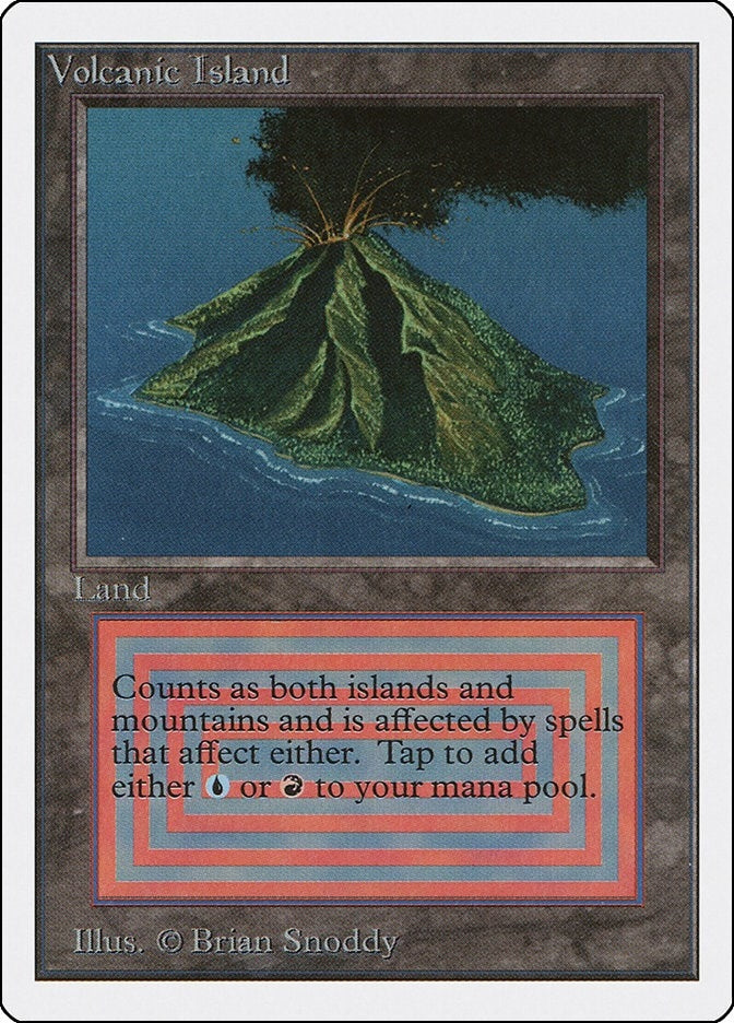 Image for Volcanic Island (Unlimited Edition) - Magic: The Gathering