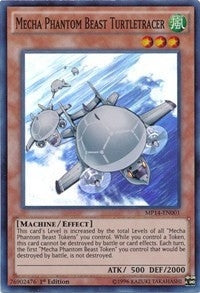 Image for Mecha Phantom Beast Turtletracer (2014 Mega-Tins Mega Pack) (MP14-EN001) - YuGiOh