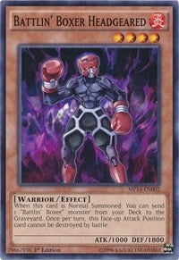Image for Battlin' Boxer Headgeared (2014 Mega-Tins Mega Pack) (MP14-EN002) - YuGiOh