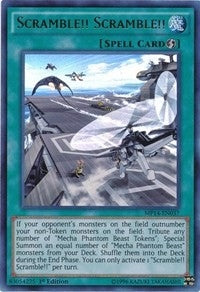 Image for Scramble!! Scramble!! (2014 Mega-Tins Mega Pack) (MP14-EN037) - YuGiOh