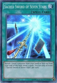 Image for Sacred Sword of Seven Stars (2014 Mega-Tins Mega Pack) (MP14-EN042) - YuGiOh