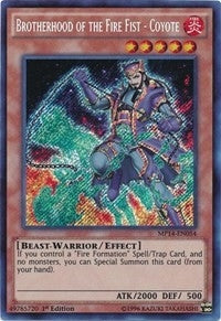 Image for Brotherhood of the Fire Fist - Coyote (2014 Mega-Tins Mega Pack) (MP14-EN054) - YuGiOh
