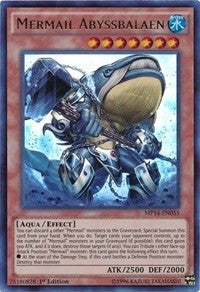 Image for Mermail Abyssbalaen (2014 Mega-Tins Mega Pack) (MP14-EN055) - YuGiOh