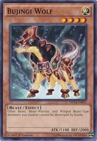 Image for Bujingi Wolf (2014 Mega-Tins Mega Pack) (MP14-EN072) - YuGiOh