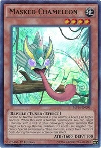 Image for Masked Chameleon (2014 Mega-Tins Mega Pack) (MP14-EN091) - YuGiOh