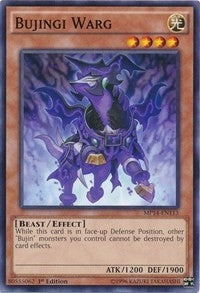 Image for Bujingi Warg (2014 Mega-Tins Mega Pack) (MP14-EN113) - YuGiOh