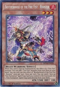 Image for Brotherhood of the Fire Fist - Rooster (2014 Mega-Tins Mega Pack) (MP14-EN120) - YuGiOh