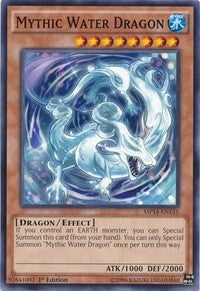 Image for Mythic Water Dragon (2014 Mega-Tins Mega Pack) (MP14-EN135) - YuGiOh