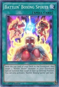 Image for Battlin' Boxing Spirits (2014 Mega-Tins Mega Pack) (MP14-EN168) - YuGiOh