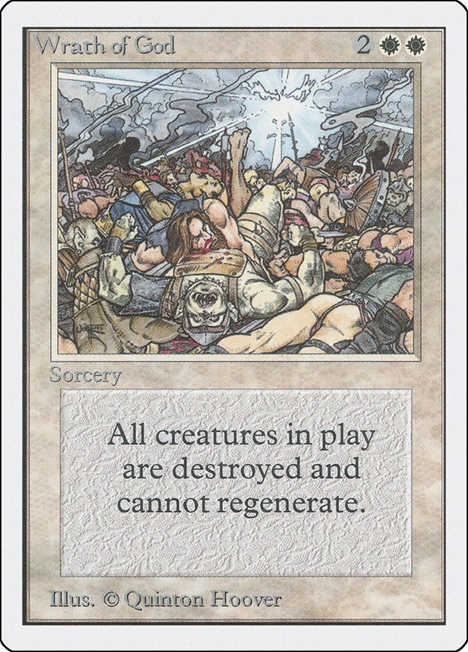 Image for Wrath of God (Unlimited Edition) - Magic: The Gathering