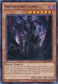 Image for Archfiend Giant (2014 Mega-Tins Mega Pack) (MP14-EN181) - YuGiOh