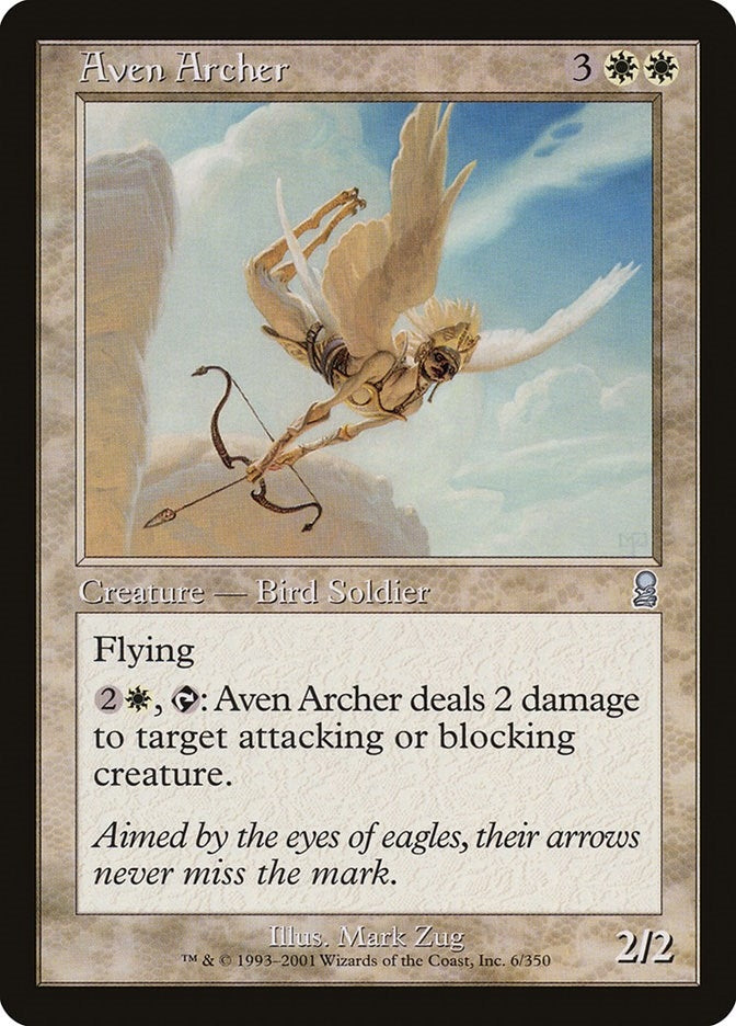 Image for Aven Archer (Odyssey) (6) - Magic: The Gathering