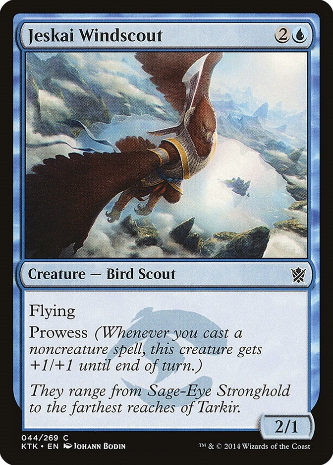 Image for Jeskai Windscout (Khans of Tarkir) (44) - Magic: The Gathering