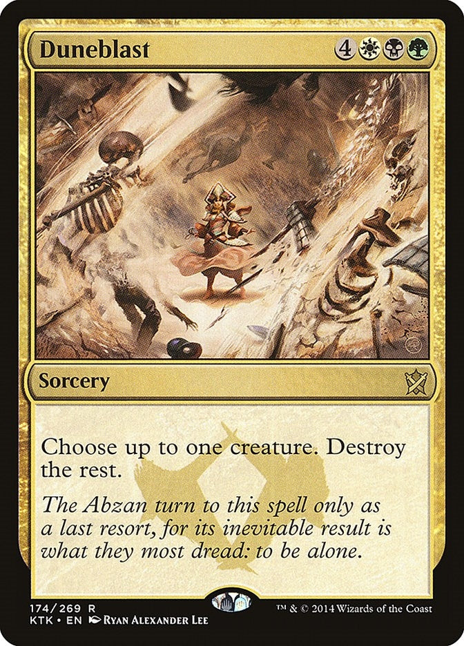 Image for Duneblast (Khans of Tarkir) (174) - Magic: The Gathering