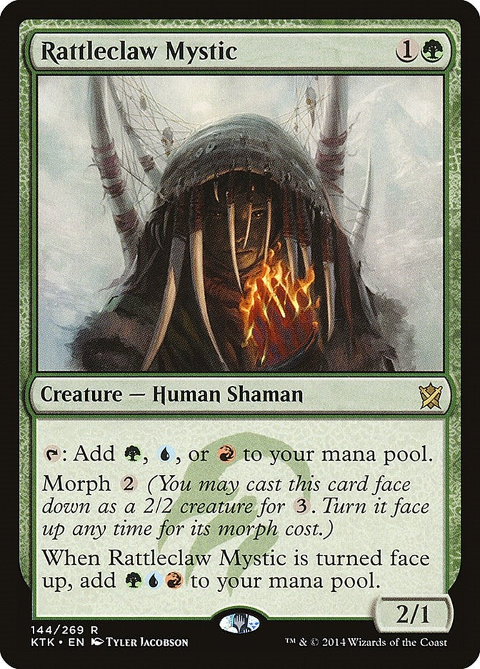 Image for Rattleclaw Mystic (Khans of Tarkir) (144) - Magic: The Gathering