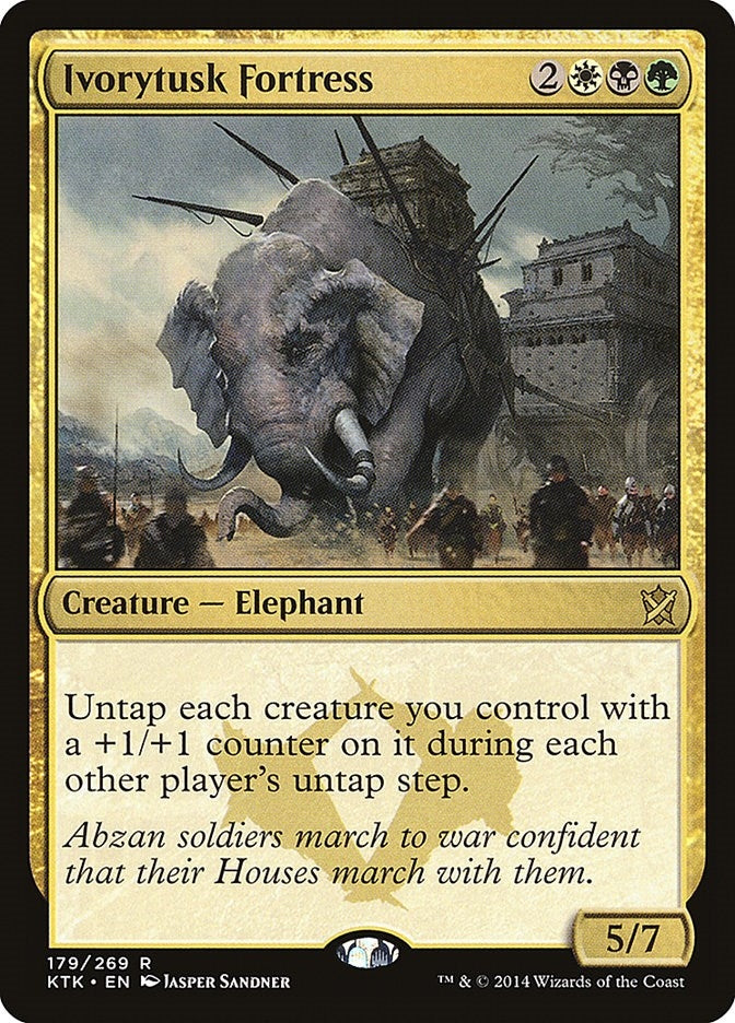 Image for Ivorytusk Fortress (Khans of Tarkir) (179) - Magic: The Gathering