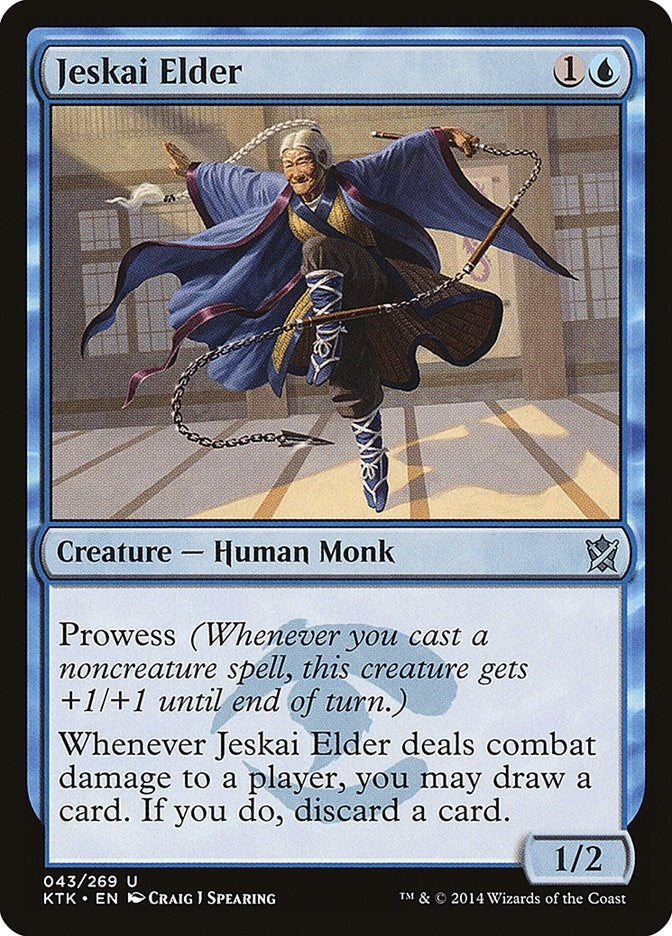 Image for Jeskai Elder (Khans of Tarkir) (43) - Magic: The Gathering