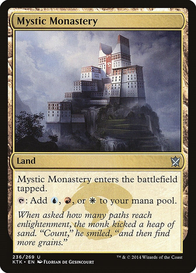 Image for Mystic Monastery (Khans of Tarkir) (236) - Magic: The Gathering