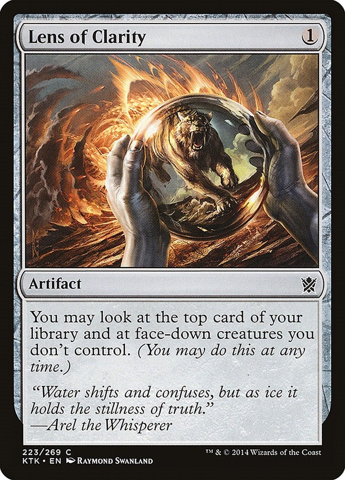 Image for Lens of Clarity (Khans of Tarkir) (223) - Magic: The Gathering
