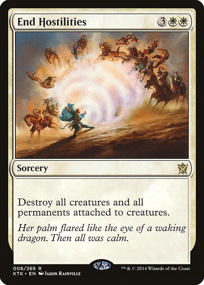Image for End Hostilities (Khans of Tarkir) (8) - Magic: The Gathering