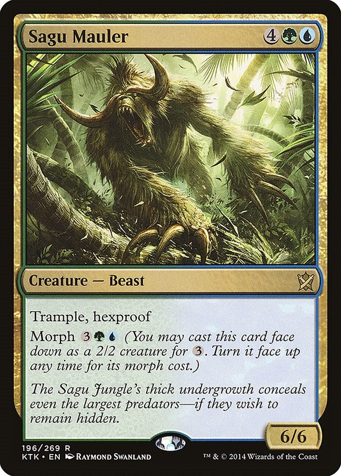 Image for Sagu Mauler (Khans of Tarkir) (196) - Magic: The Gathering