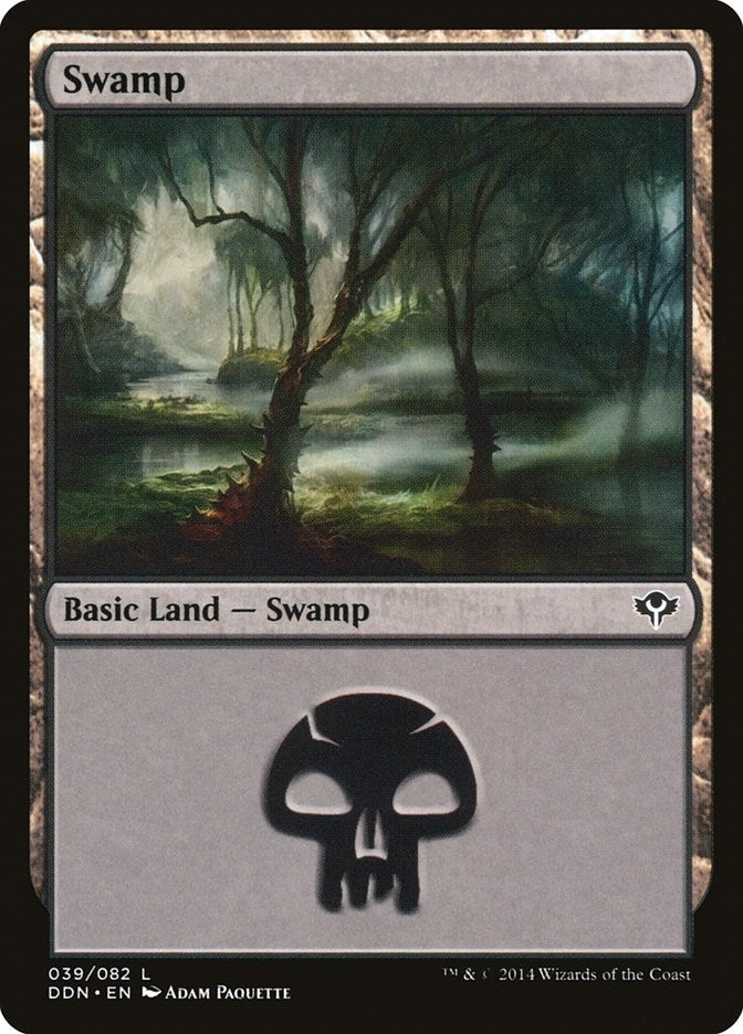 Image for Swamp (039) (Duel Decks: Speed vs. Cunning) (39) - Magic: The Gathering