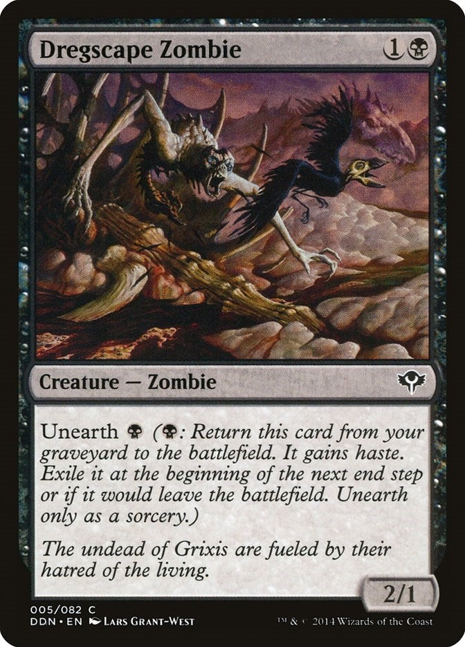 Image for Dregscape Zombie (Duel Decks: Speed vs. Cunning) (5) - Magic: The Gathering