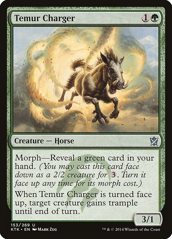 Image for Temur Charger (Khans of Tarkir) (153) - Magic: The Gathering