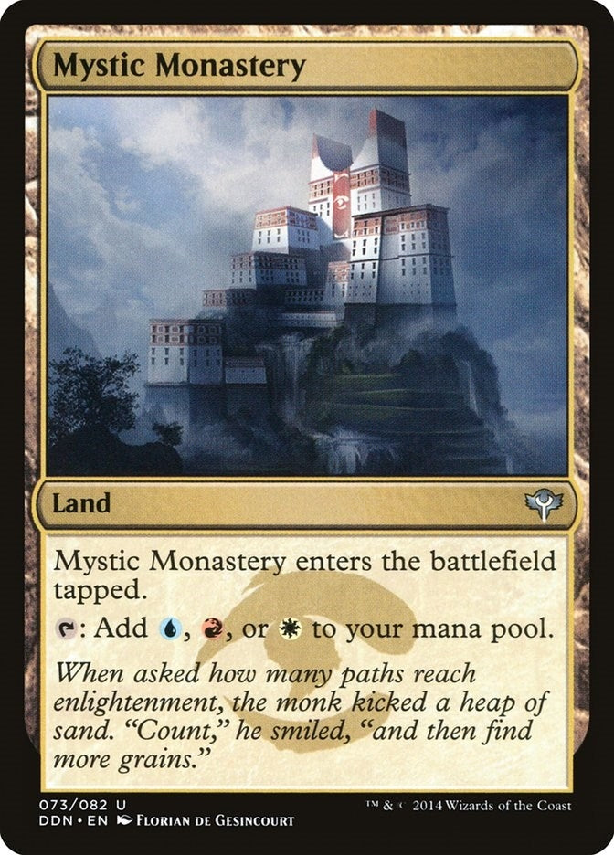 Image for Mystic Monastery (Duel Decks: Speed vs. Cunning) (73) - Magic: The Gathering