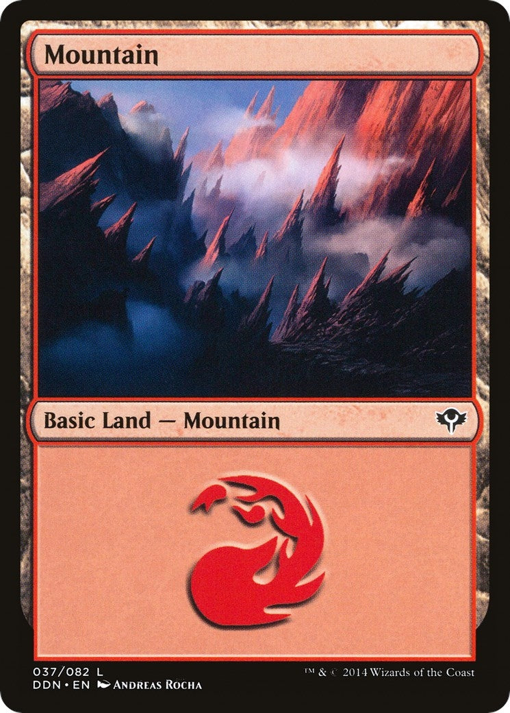 Image for Mountain (037) (Duel Decks: Speed vs. Cunning) (37) - Magic: The Gathering
