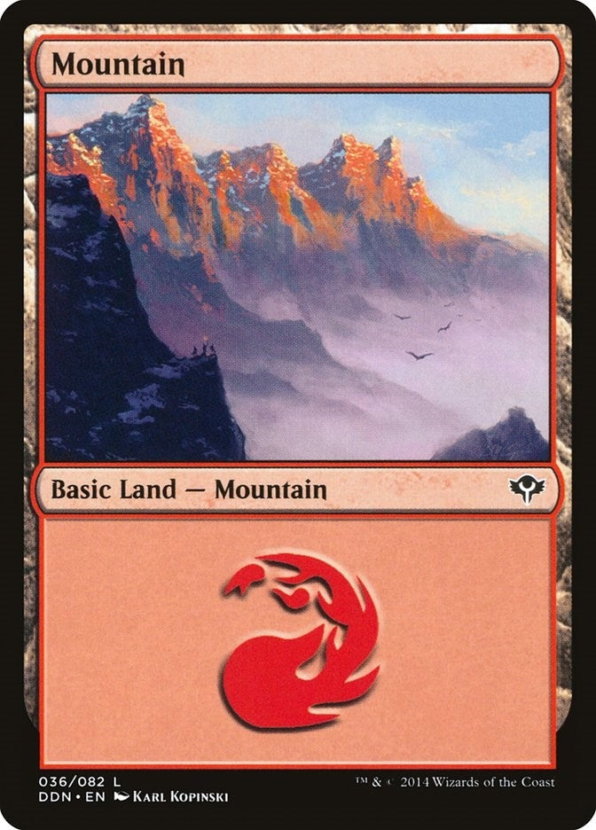 Image for Mountain (036) (Duel Decks: Speed vs. Cunning) (36) - Magic: The Gathering