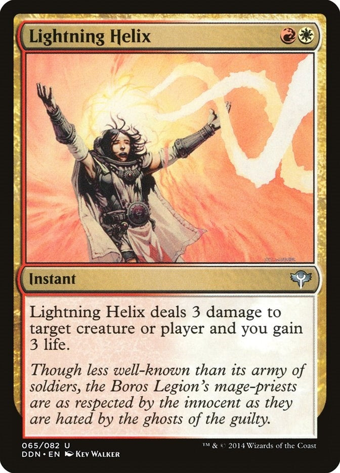 Image for Lightning Helix (Duel Decks: Speed vs. Cunning) (65) - Magic: The Gathering