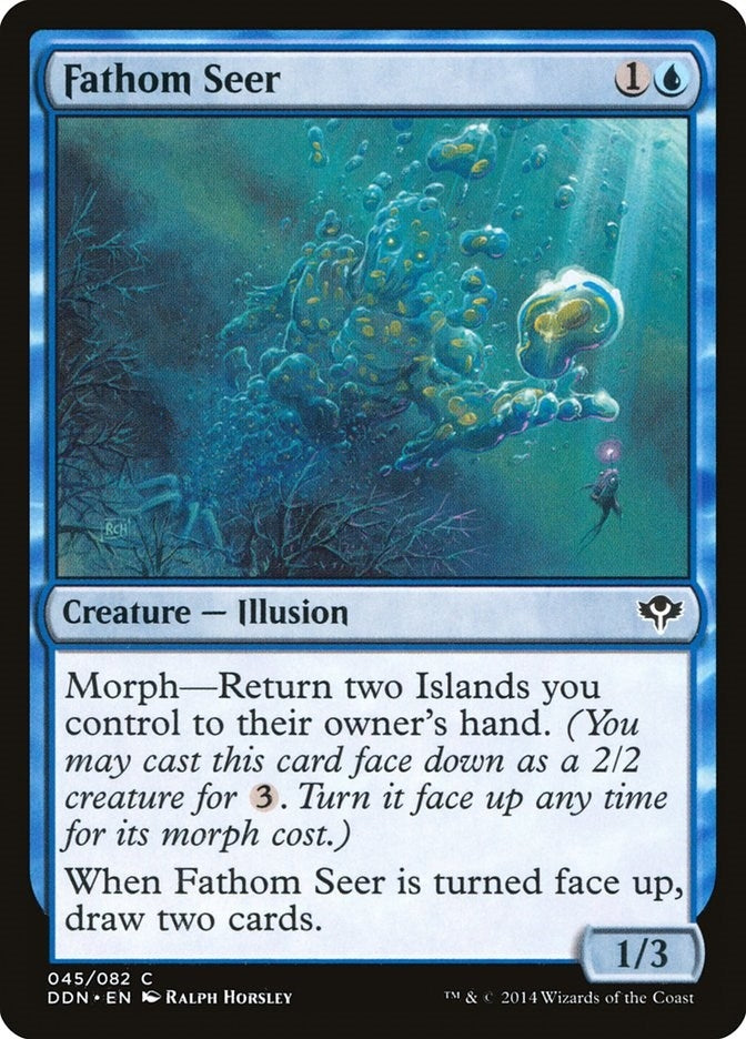 Image for Fathom Seer (Duel Decks: Speed vs. Cunning) (45) - Magic: The Gathering