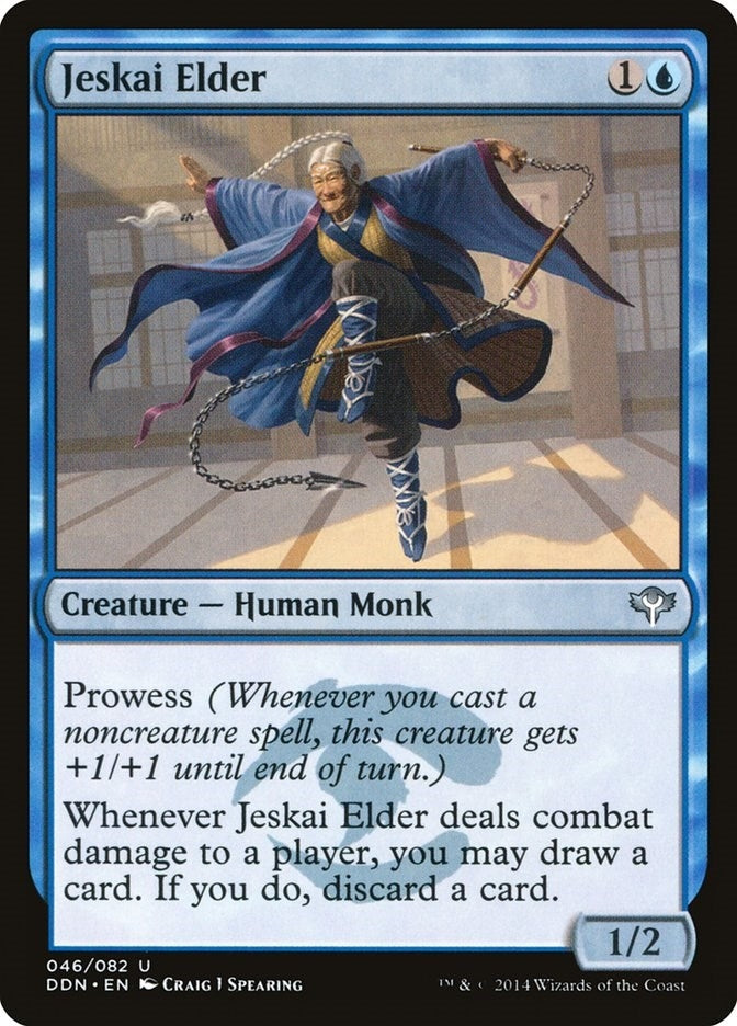 Image for Jeskai Elder (Duel Decks: Speed vs. Cunning) (46) - Magic: The Gathering