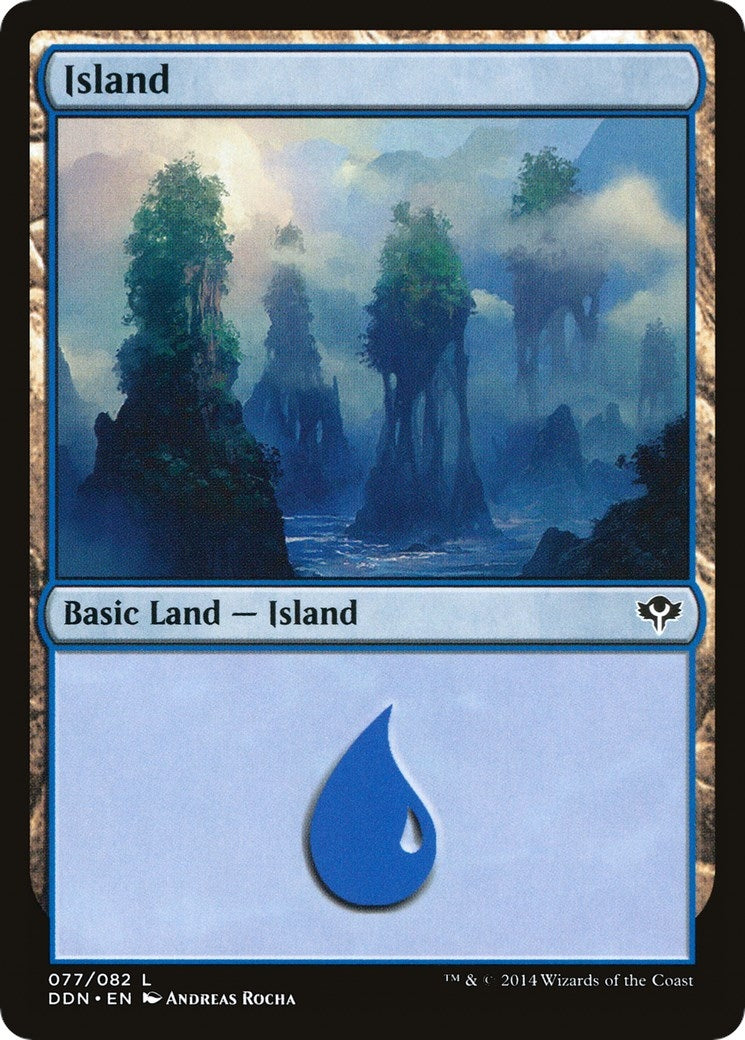 Image for Island (077) (Duel Decks: Speed vs. Cunning) (77) - Magic: The Gathering