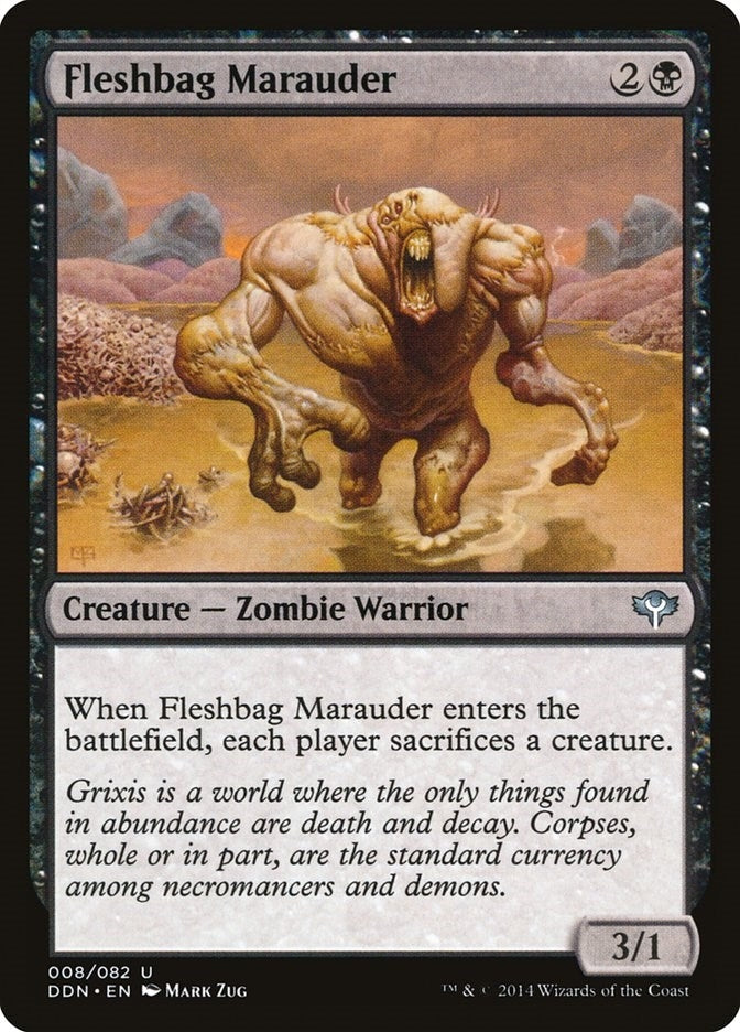 Image for Fleshbag Marauder (Duel Decks: Speed vs. Cunning) (8) - Magic: The Gathering