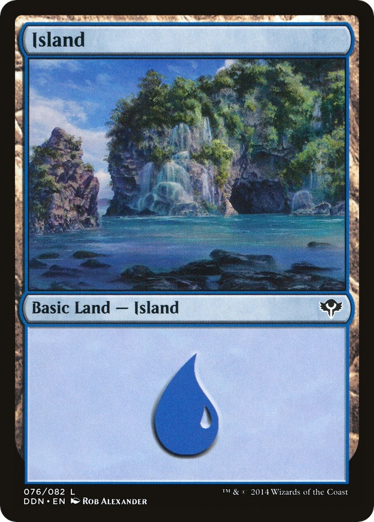 Image for Island (076) (Duel Decks: Speed vs. Cunning) (76) - Magic: The Gathering